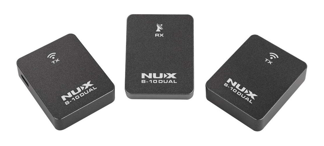 NUX B-10 DUAL 2.4GHz Wireless Vlog System Dual