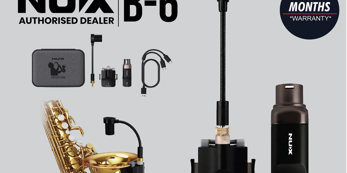 NUX B-6 Saxophone Wireless Connection System (B6) | Music Bliss Malaysia