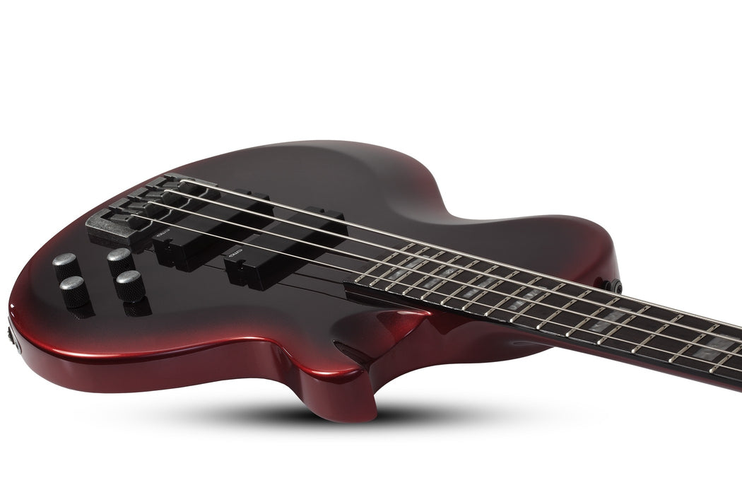 Schecter Nadja Peulen Np-4 Electric Bass Guitar - Red Syren