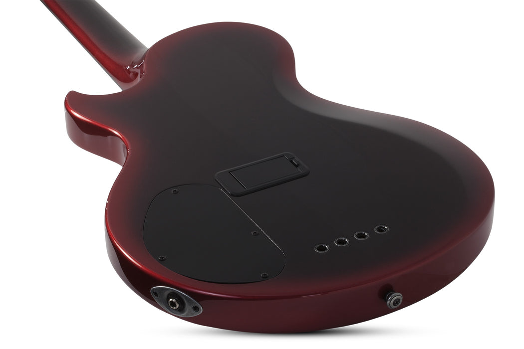Schecter Nadja Peulen Np-4 Electric Bass Guitar - Red Syren