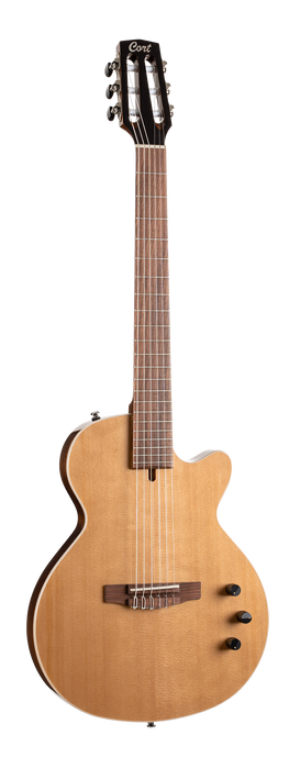 Cort Sunset Nylectric II Electro-Classical Guitar - Natural Glossy - Music Bliss Malaysia