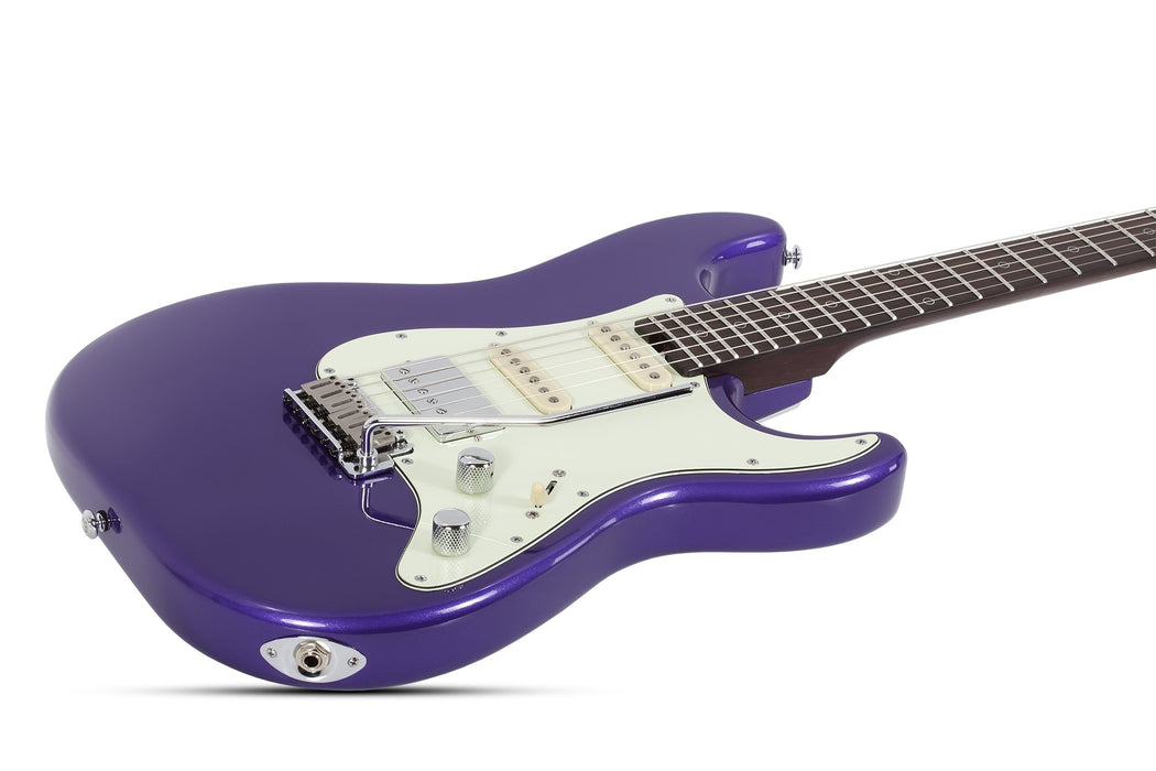 Schecter Nick Johnston Traditional HSS 10th Anniversary Electric Guitar - Atomic Violet
