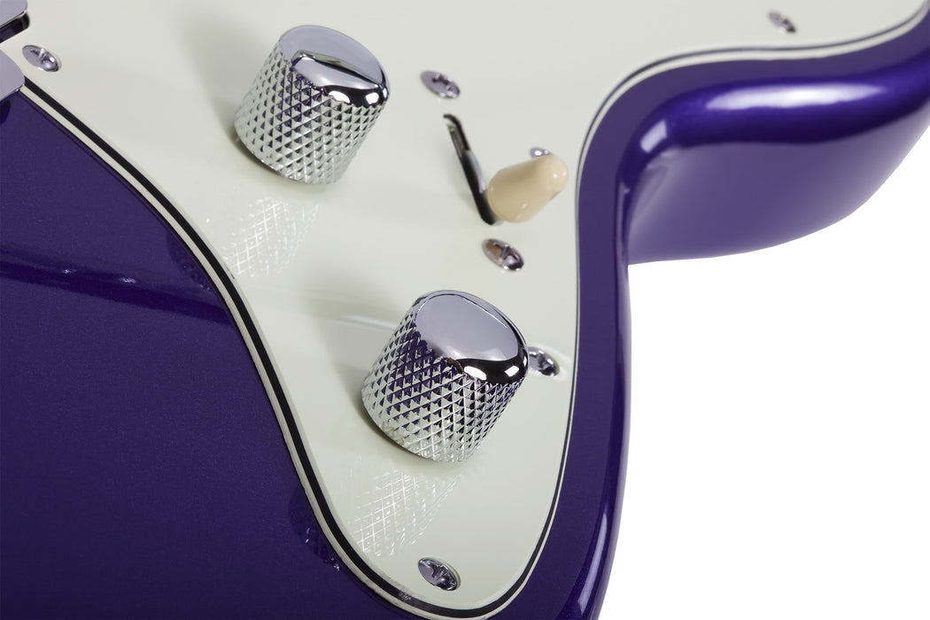 Schecter Nick Johnston Traditional HSS 10th Anniversary Electric Guitar - Atomic Violet