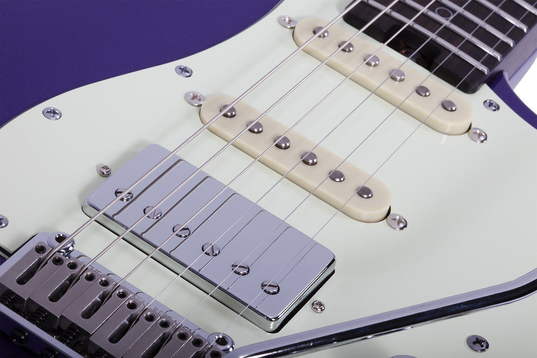 Schecter Nick Johnston Traditional HSS 10th Anniversary Electric Guitar - Atomic Violet