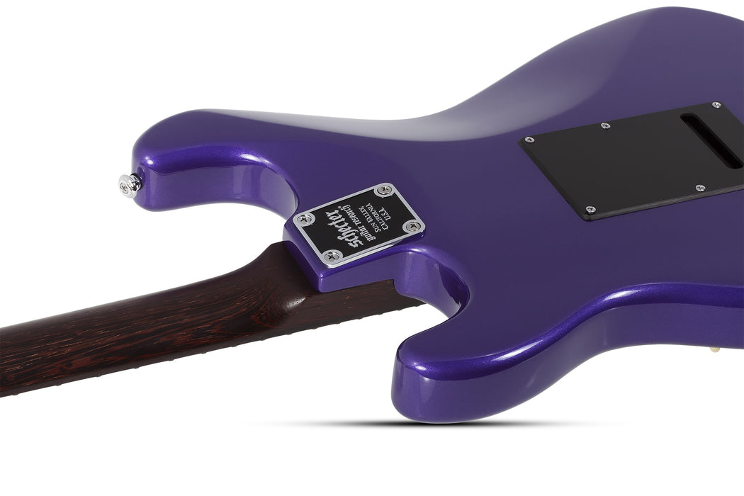Schecter Nick Johnston Traditional HSS 10th Anniversary Electric Guitar - Atomic Violet