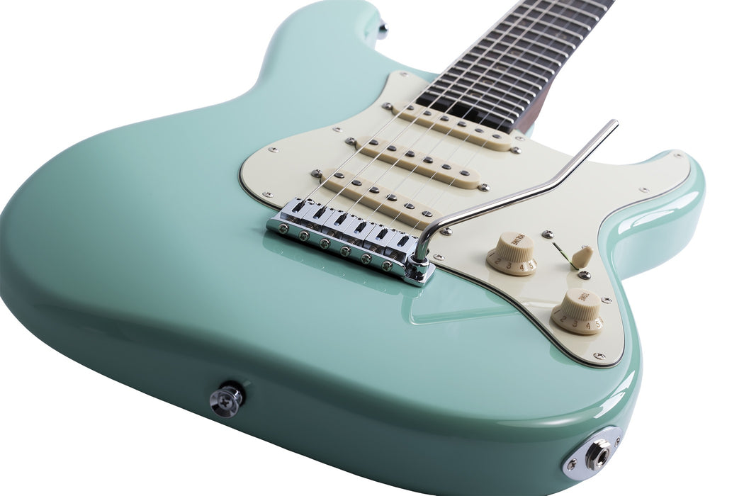 Schecter USA Signature Nick Johnston Traditional Electric Guitar - Atomic Green