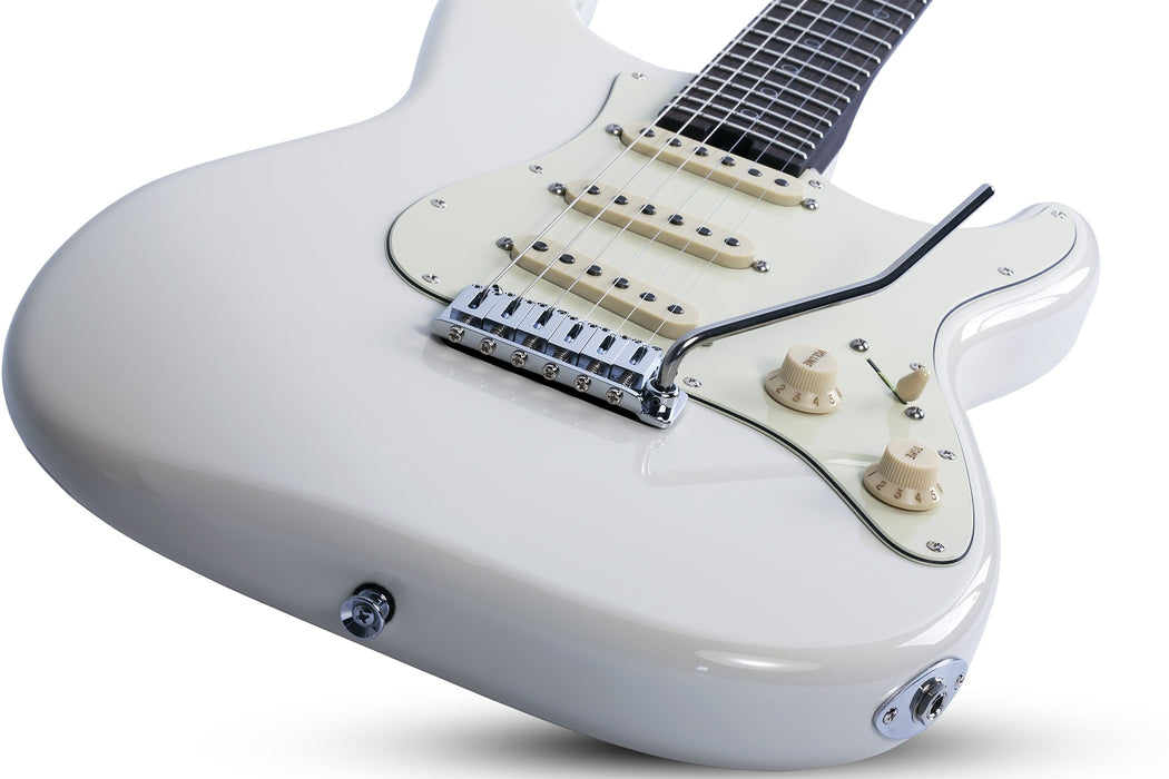 Schecter Nick Johnston Trad-USA Prod. Electric Guitar - Atomic Snow