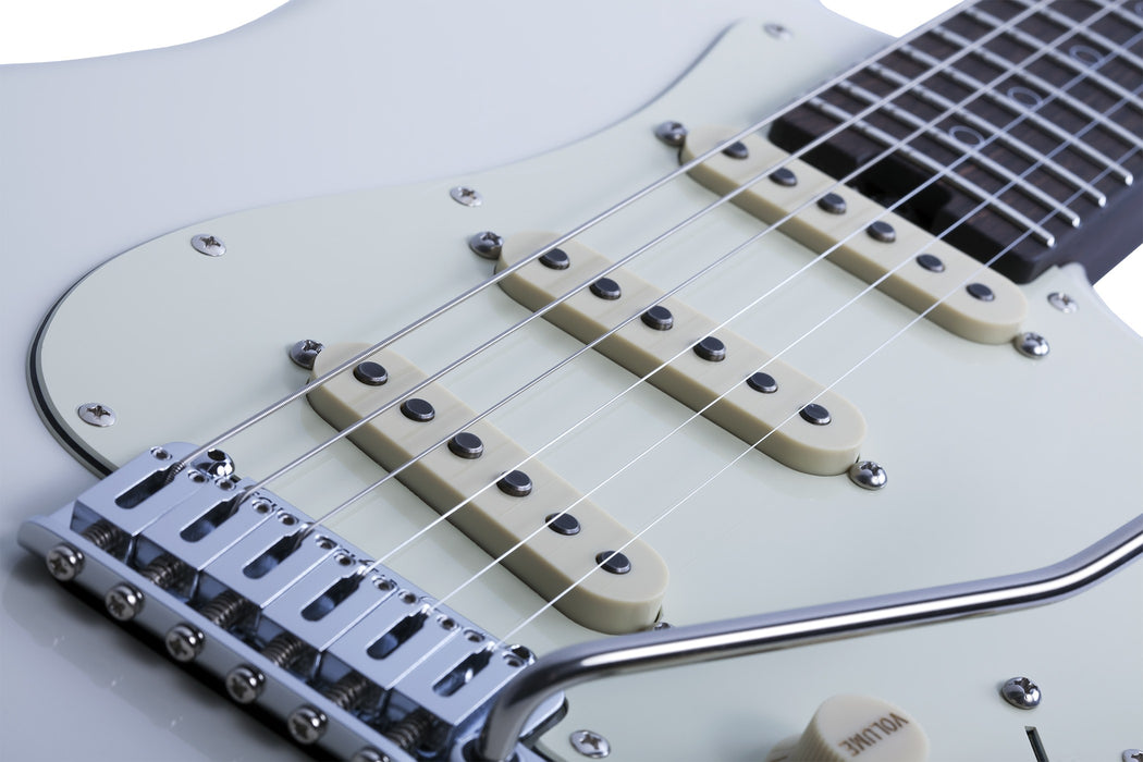 Schecter Nick Johnston Trad-USA Prod. Electric Guitar - Atomic Snow