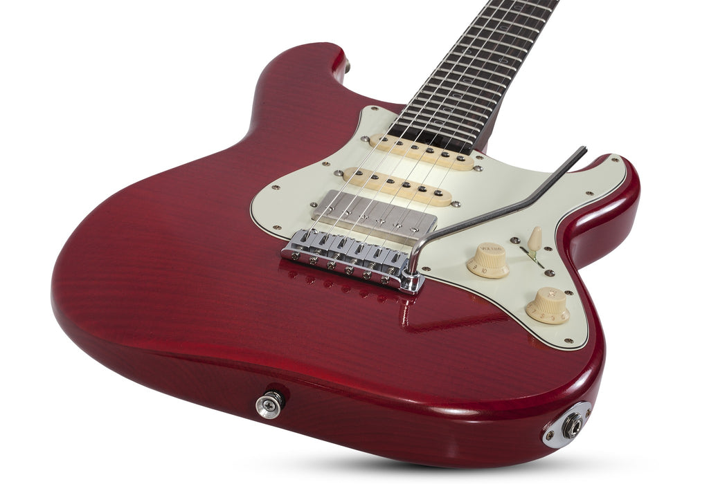 Schecter Nick Johnston Trad-USA "Wembley" HSS Electric Guitar - Atomic Fire