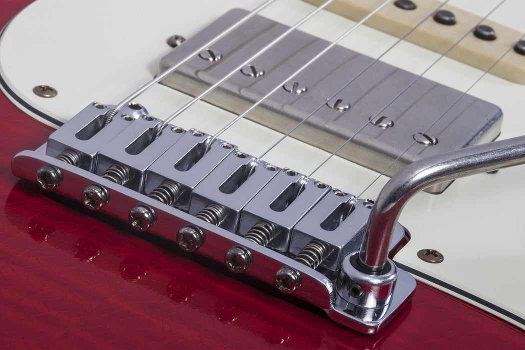 Schecter Nick Johnston Trad-USA "Wembley" HSS Electric Guitar - Atomic Fire