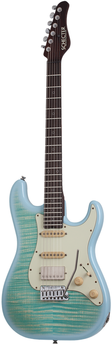 Schecter Nick Johnston Trad-USA "Wembley" HSS Electric Guitar - Atomic Ice