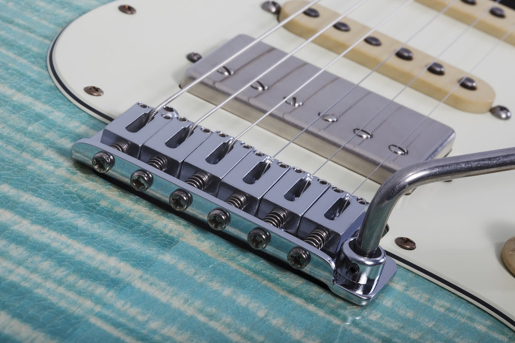 Schecter Nick Johnston Trad-USA "Wembley" HSS Electric Guitar - Atomic Ice