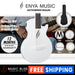 Enya Nova Go Carbon Fiber Acoustic Guitar - White - Music Bliss Malaysia