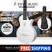 Enya Nova Go Mini Carbon Guitar - White - Music Bliss Malaysia