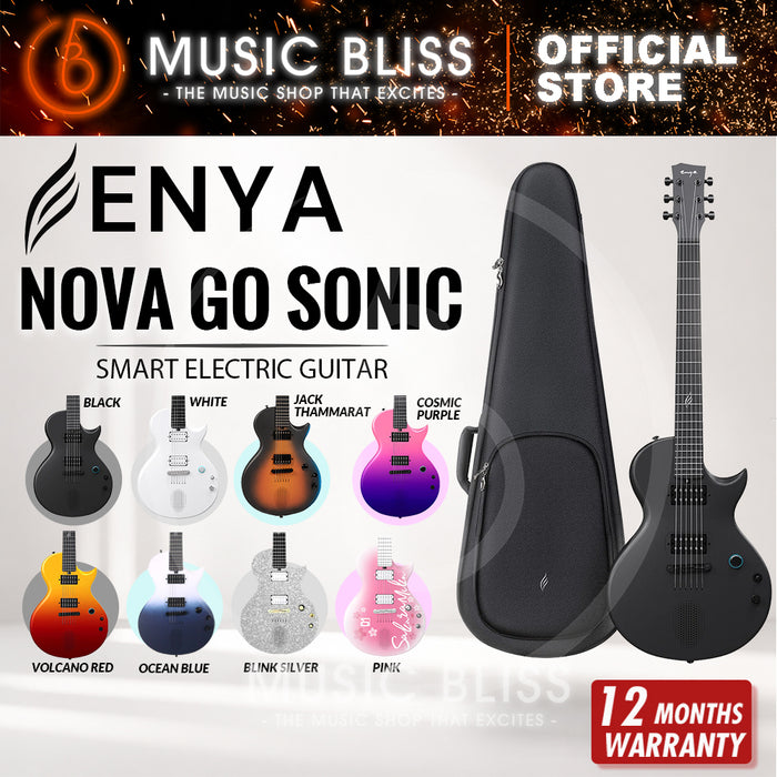 Enya Nova Go Sonic Electric Guitar - Black