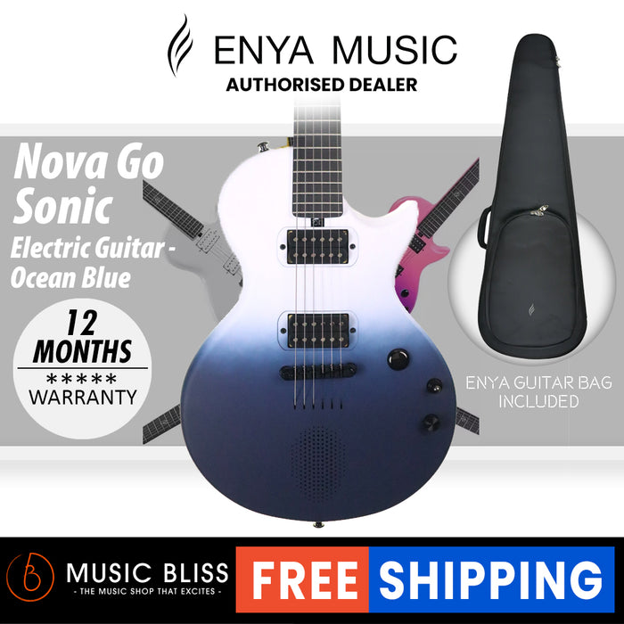 Enya Nova Go Sonic Electric Guitar - Ocean Blue