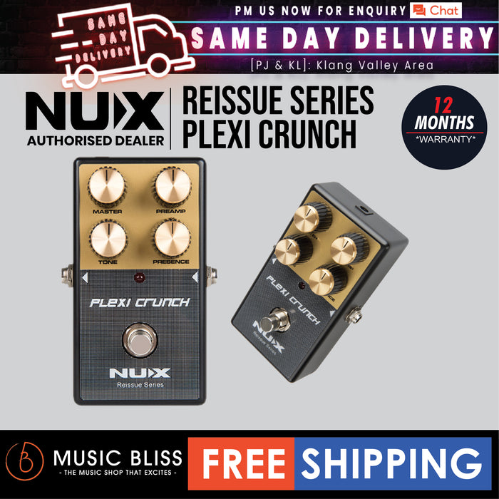 NUX Reissue Series Plexi Crunch Pedal - Music Bliss Malaysia