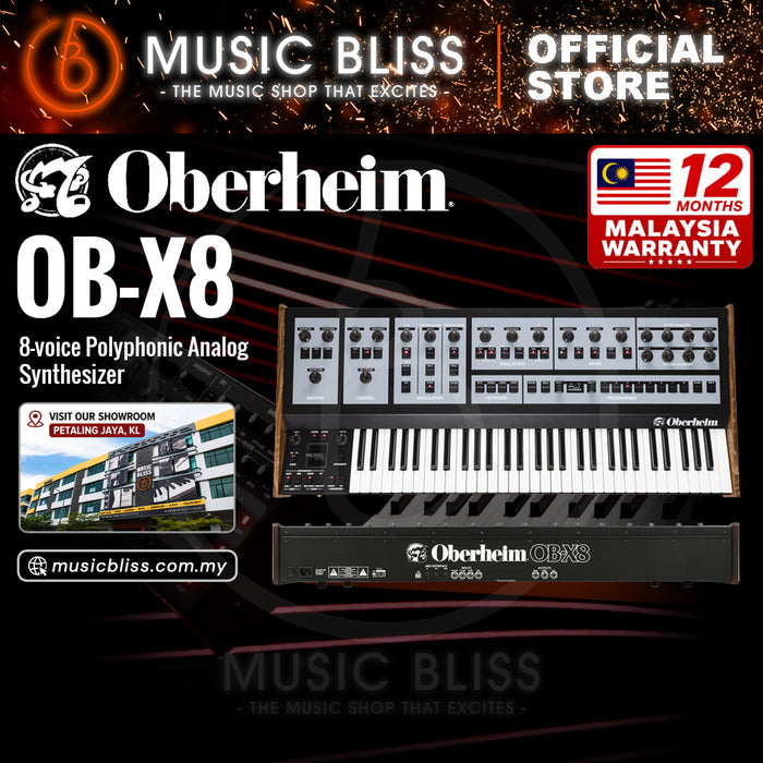 Oberheim OB-X8 8-voice Polyphonic Analog Synthesizer