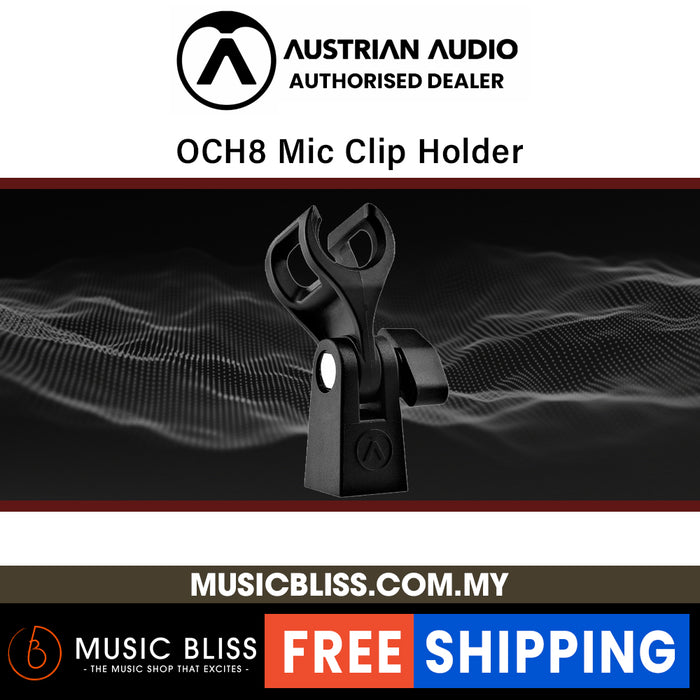 Austrian Audio OCH8 Clip Holder for OC818 and OC18 Microphone - Music Bliss Malaysia