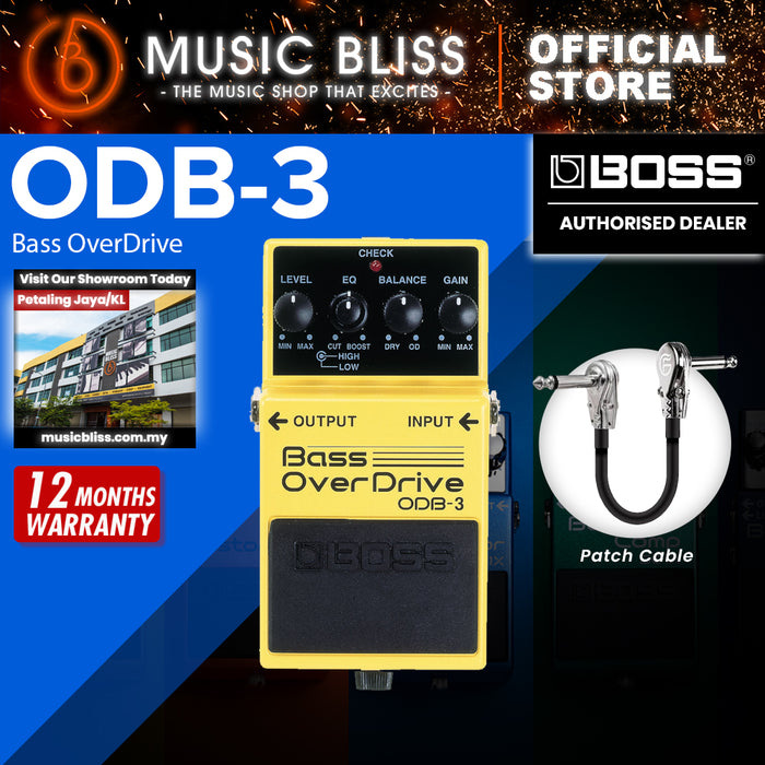 Boss ODB-3 Bass OverDrive Guitar Pedal