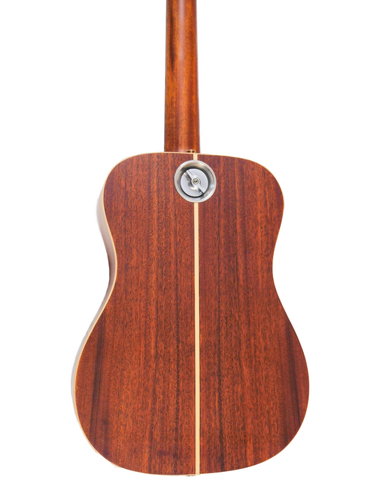 Journey Instruments OF312C Overhead+ Solid Top/Back Mahogany Acoustic Travel Guitar