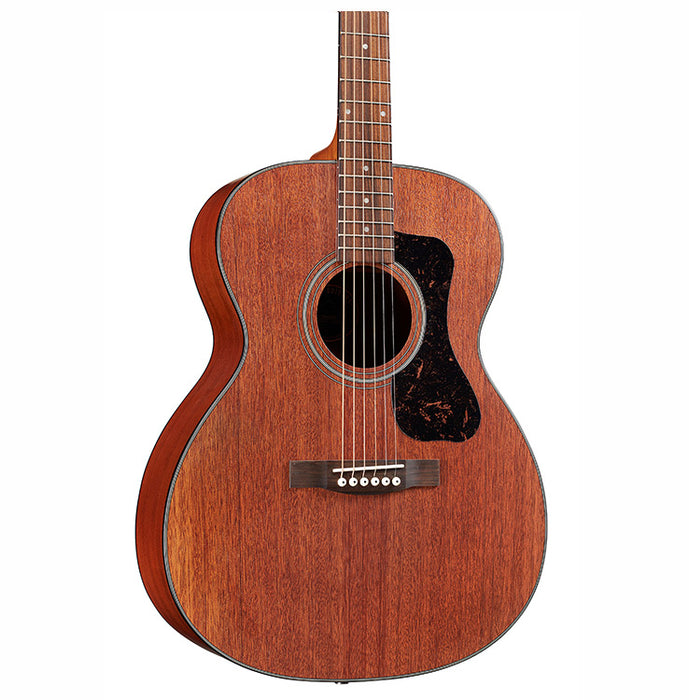 Guild OM-320 Acoustic Guitar - Solid Mahogany Top, Mahogany Back & Sides - Natural