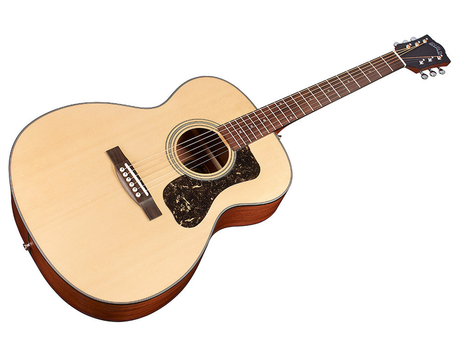 Guild OM-340 Acoustic Guitar - Solid Spruce Top, Mahogany Back & Sides