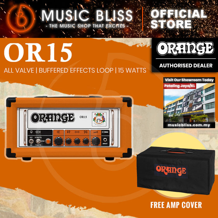 Orange OR15H 15-watt Tube Guitar Head