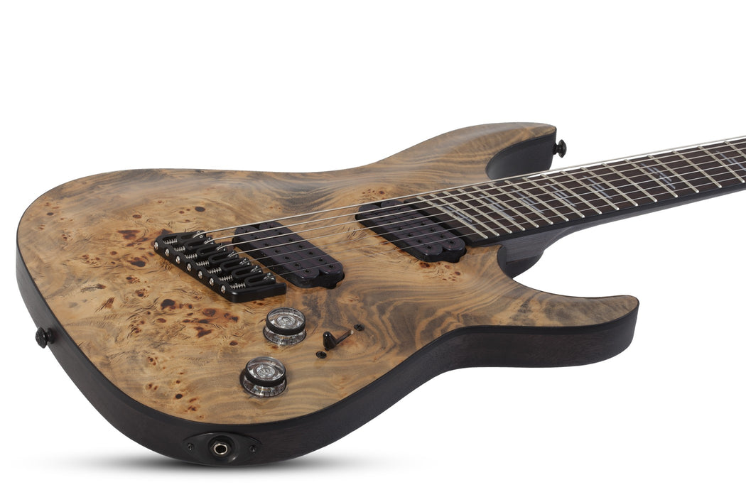 Schecter Omen Elite-7 MS Electric Guitar - Charcoal