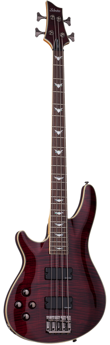 Schecter Omen Extreme-4 Left-Handed Electric Bass Guitar - Black Cherry