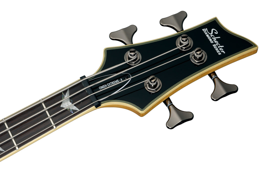 Schecter Omen Extreme-4 Left-Handed Electric Bass Guitar - Black Cherry