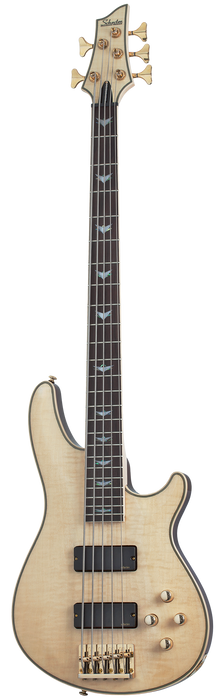 Schecter Omen Extreme-5 Electric Bass Guitar - Gloss Natural