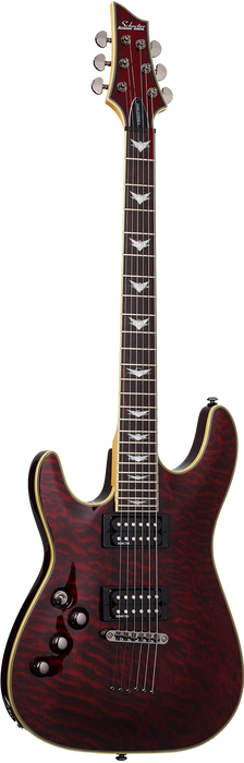 Schecter Omen Extreme-6 Left-Handed Electric Guitar - Black Cherry