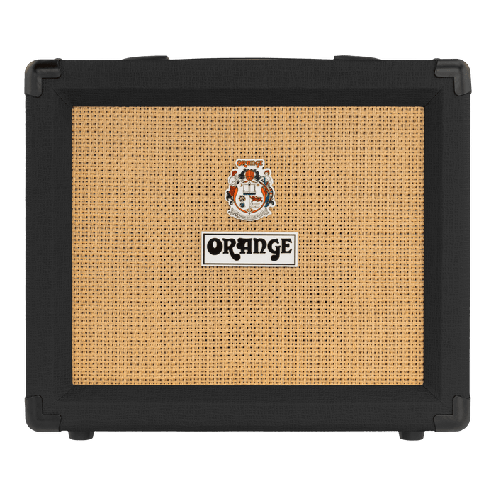 Orange Crush 20 - 20-watt 1x8" Best Beginner Electric Combo Amp with FREE Wireless Guitar System - Home Practice Amp Bundle - Black