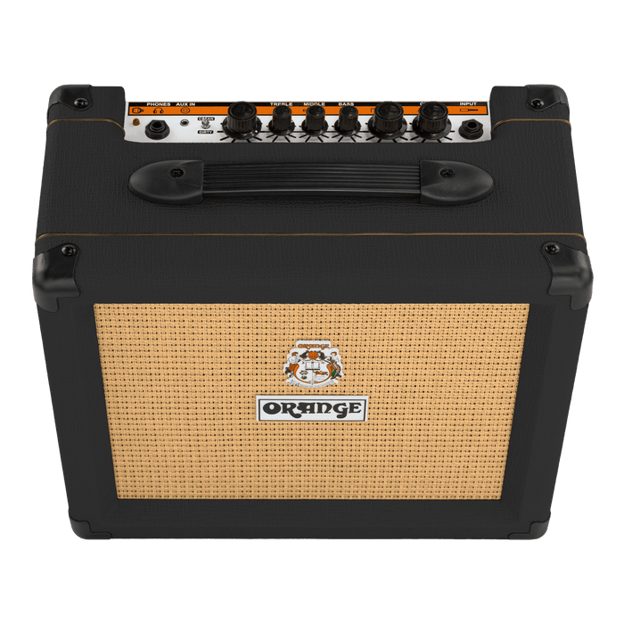 Orange Crush 20 - 20-watt 1x8" Best Beginner Electric Combo Amp with FREE Wireless Guitar System - Home Practice Amp Bundle - Black