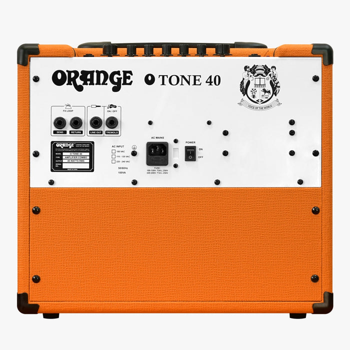 Orange O Tone 40 Best Guitar Amp For Pedalboards - 40 Watt Clean Amp with Reverb & Tremolo