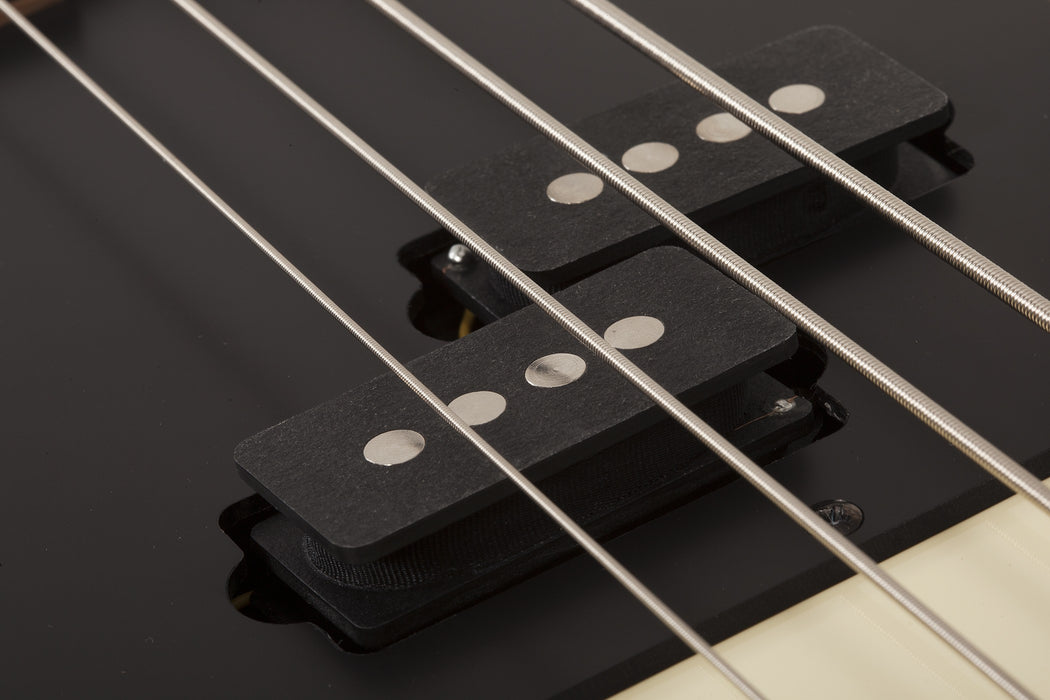Schecter P-4  Left-Handed Electric Bass Guitar - Ivory