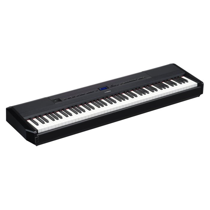 Yamaha P-525 88-Keys Digital Piano with Original Adapter - Black