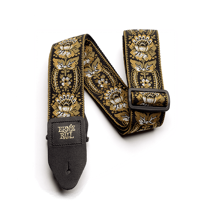 Ernie Ball 4151 Jacquard Guitar Strap - Royal Orleans Gold