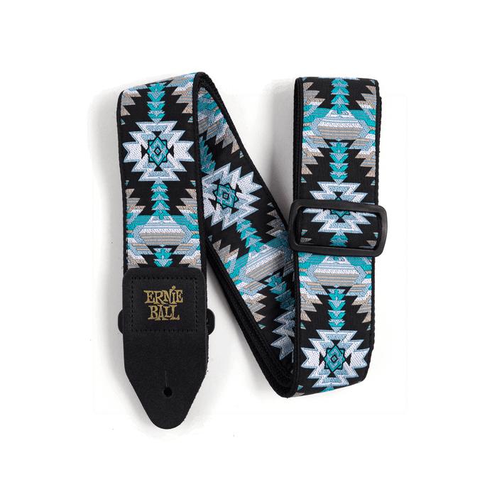 Ernie Ball 4609 Albuquerque Blue Jacquard Strap