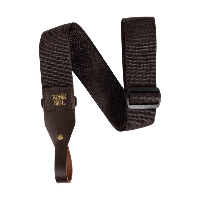 Ernie Ball 5366 Polypro Acoustic Guitar Strap - Brown
