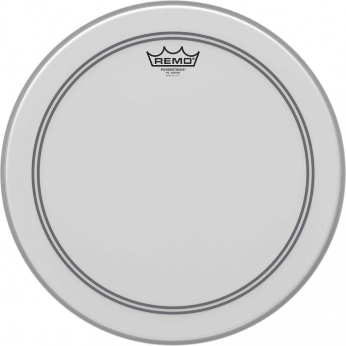 Remo Coated Powerstroke 3 Drumhead - 16" - Batter - Music Bliss Malaysia