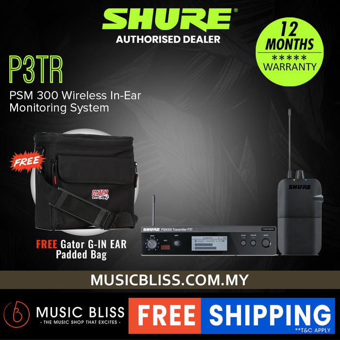 Shure P3TR PSM 300 Wireless In-Ear Monitoring System