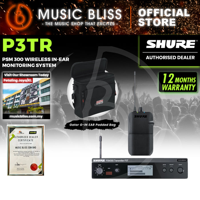 Shure P3TR PSM 300 Wireless In-Ear Monitoring System