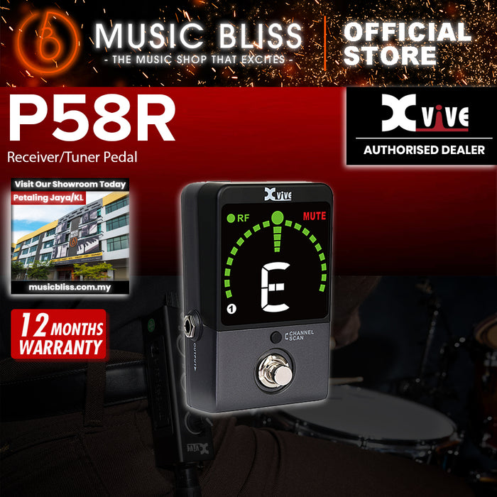 Xvive P58R 5.8GHz Digital Guitar Pedal Wireless System - Receiver Only