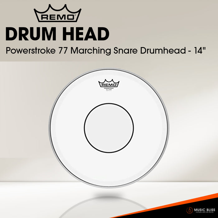 Remo Powerstroke 77 Marching Snare Drumhead - 14"