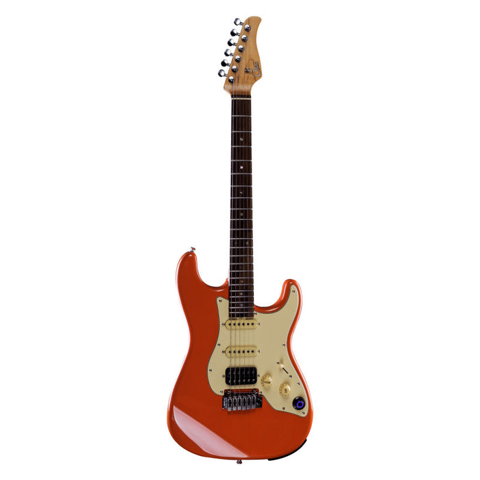 GTRS Professional P800 Intelligent Electric Guitar with BuiltIn Effects Fiesta Red Music