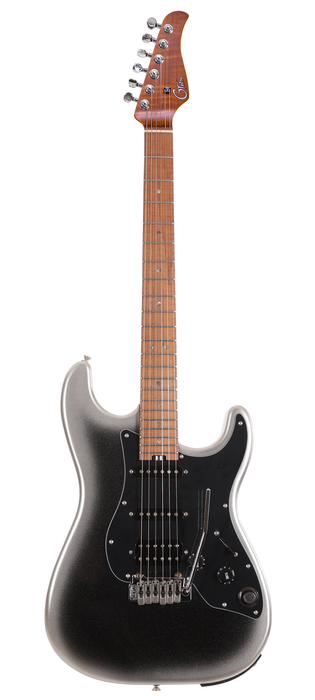 Mooer GTRS Professional P801 Intelligent Electric Guitar with Built-In Effects - Dark Silver