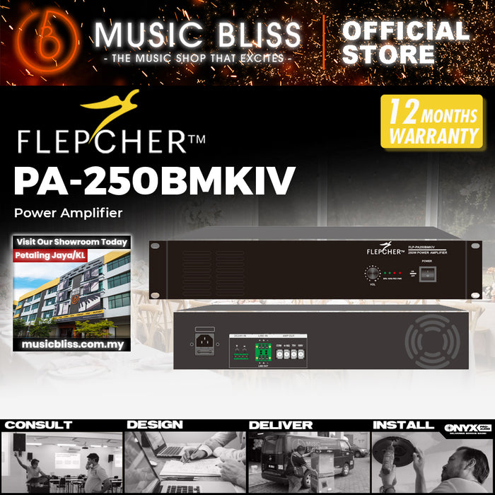 Flepcher PA-250BMK IV 250W Power Amplifier