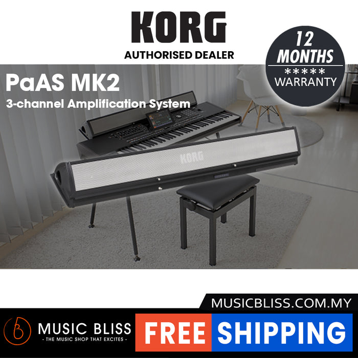 Korg PaAS MK2 3-channel Amplification System for Pa Series Keyboards
